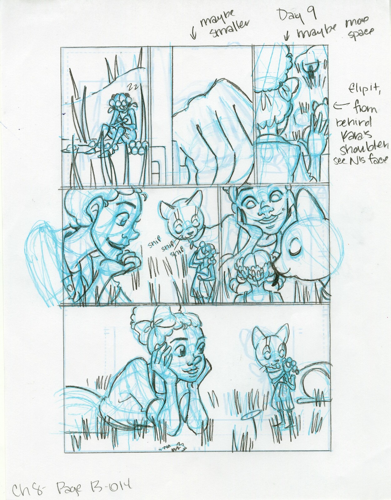 Roughs Page 14