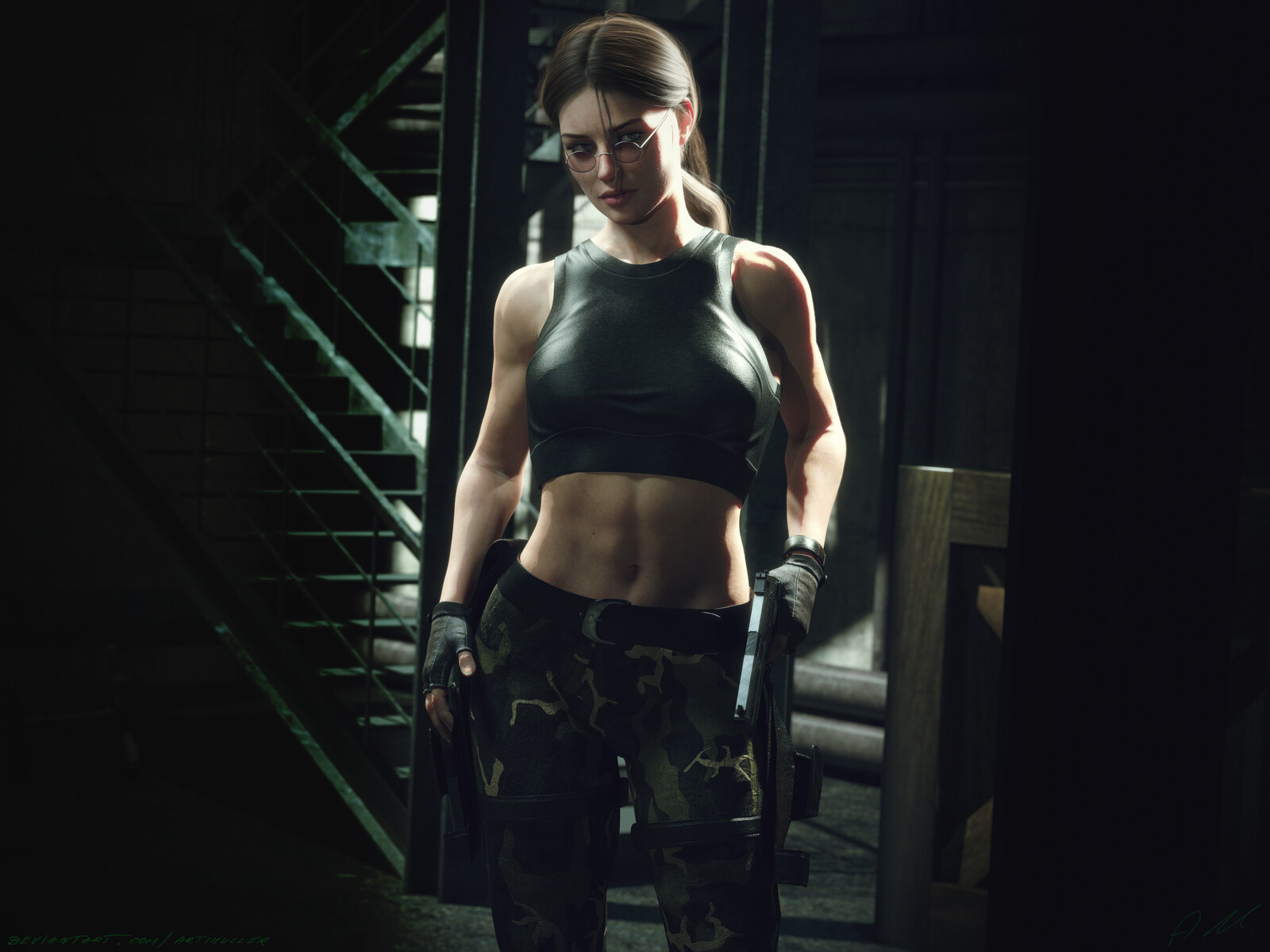 Lara Croft Ripped Clothes