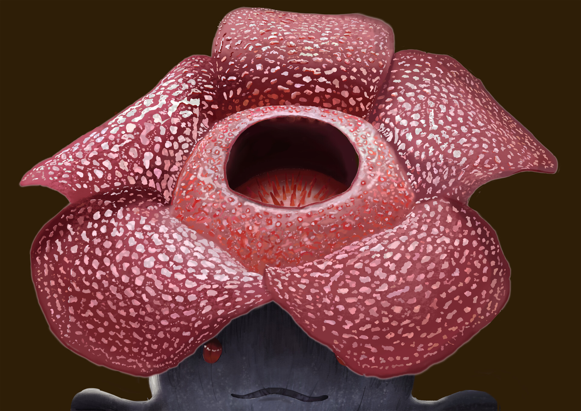 ArtStation - Highschool Project: Realistic Vileplume