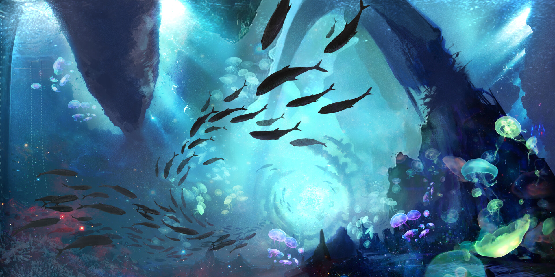 Under the deep best sale sea