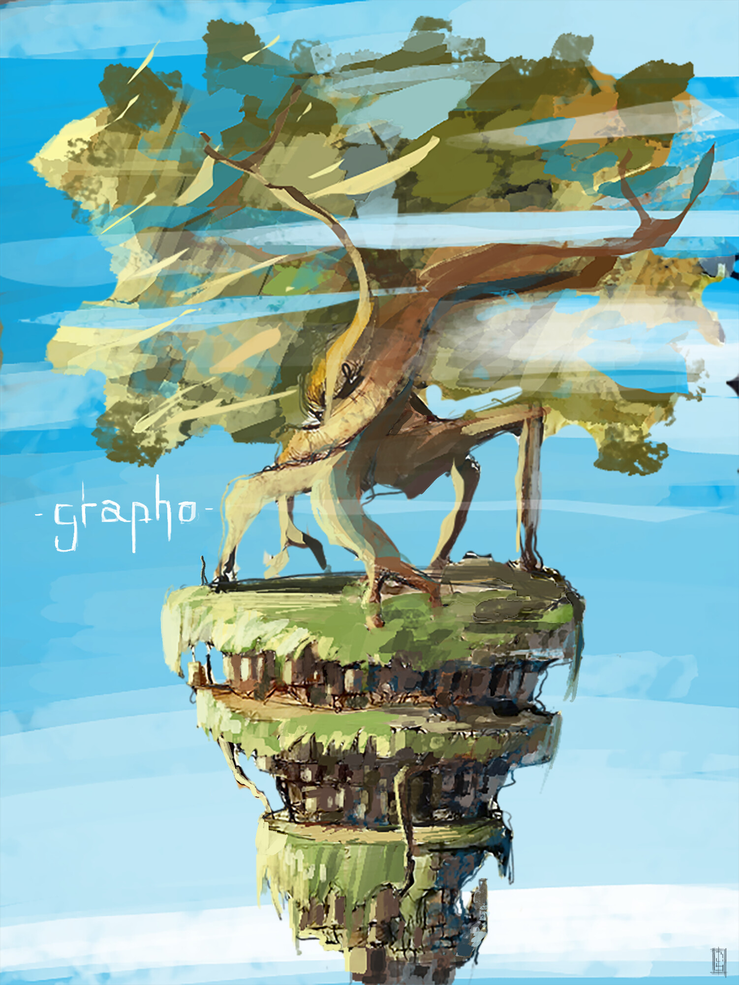 ArtStation - Level Concept Art for Grapho