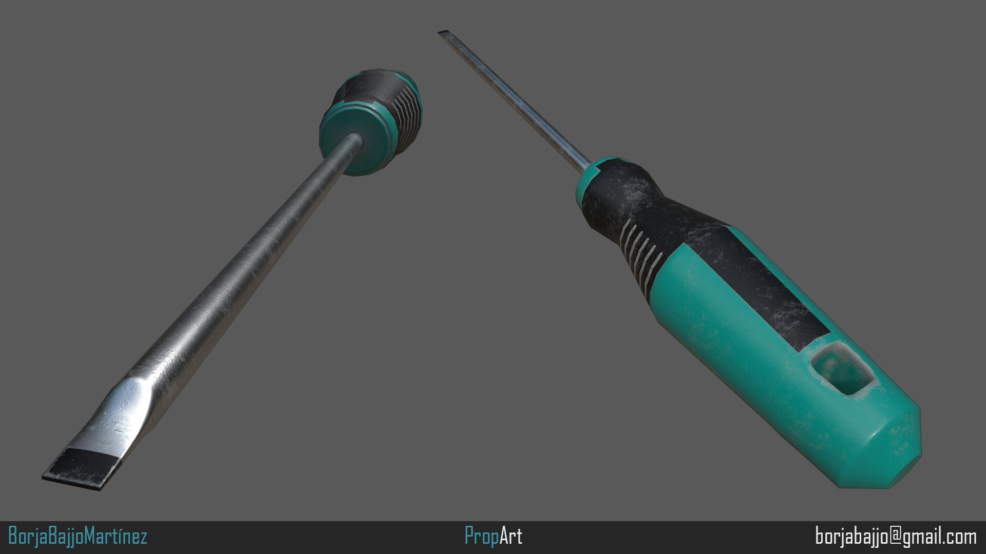 Artstation Screwdriver Borja Bajjo Martinez