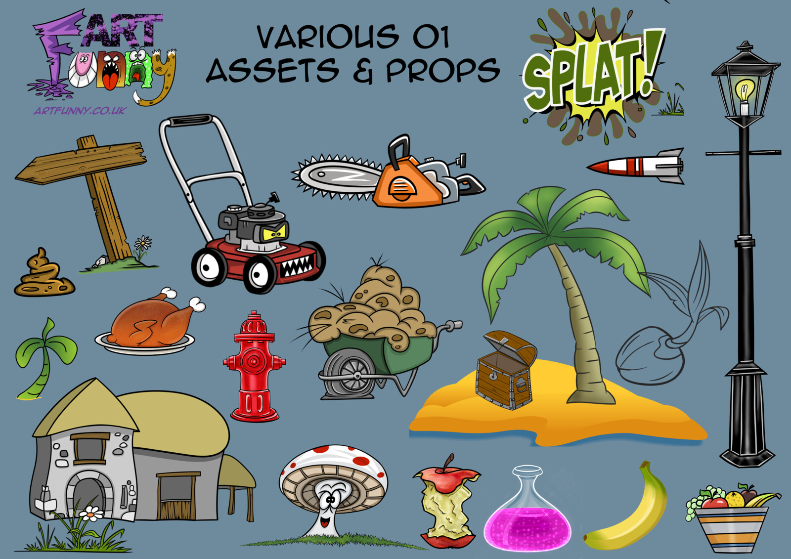 Gary Beaumont ART Funny Stuff to put in your eyes