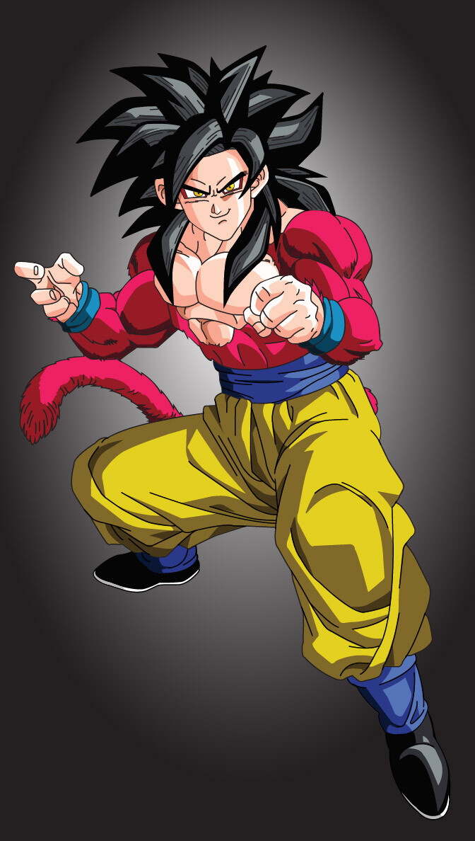 omkar bilwankar - Goku super saiyan 4