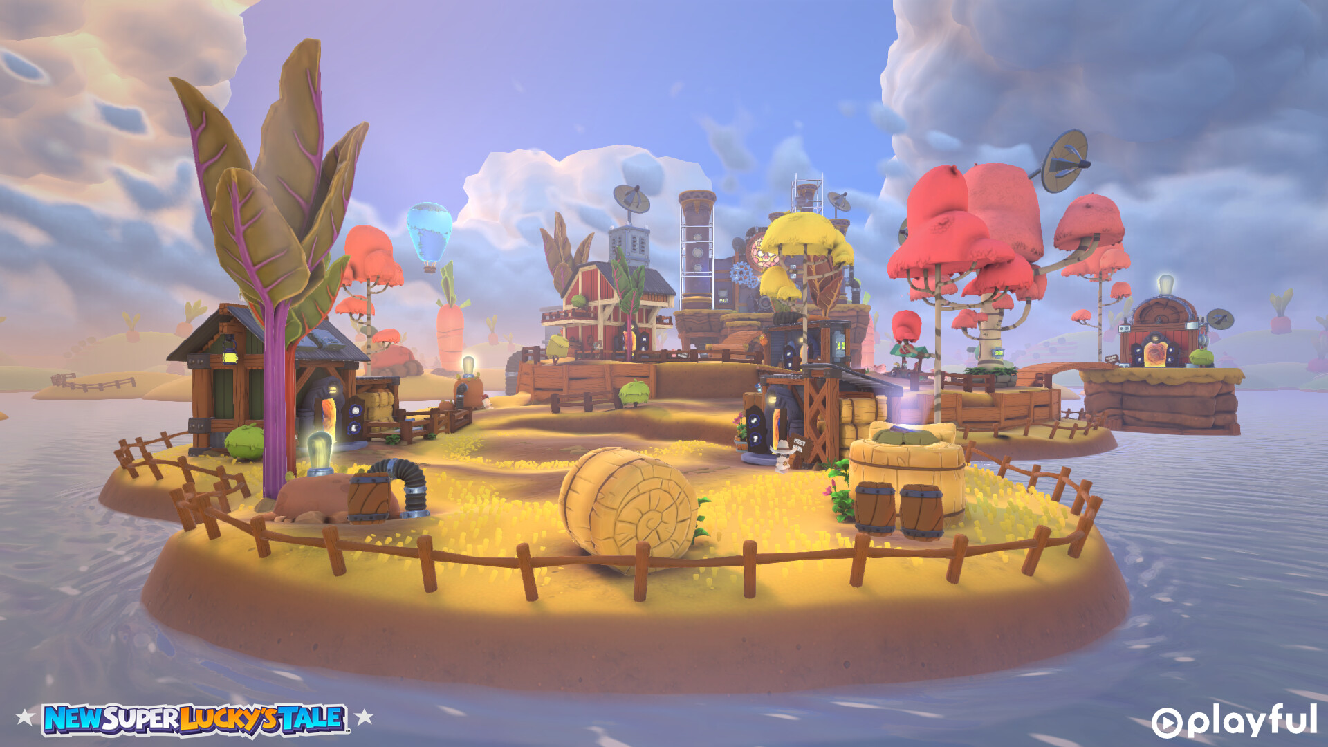 Tim Curry New Super Lucky S Tale Environment Art Tim Curry New Super Lucky S Tale Environment Art
