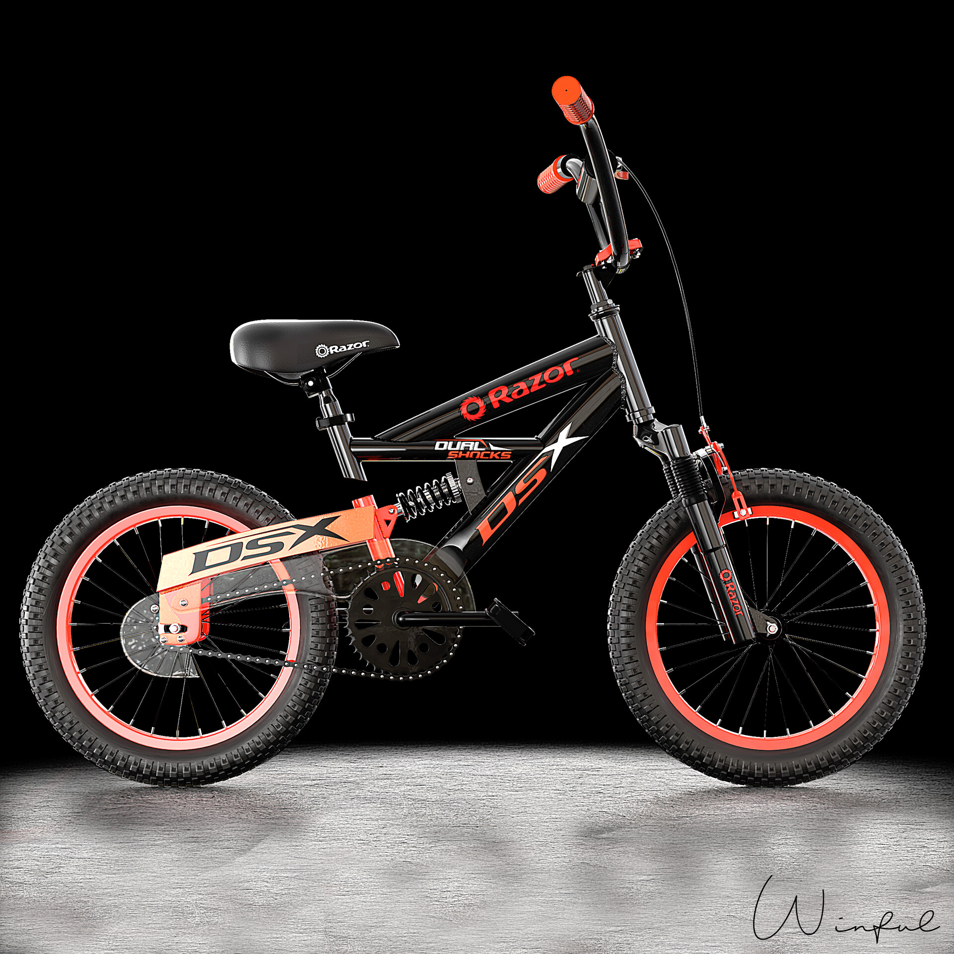 Bmx bike 2025 with shocks