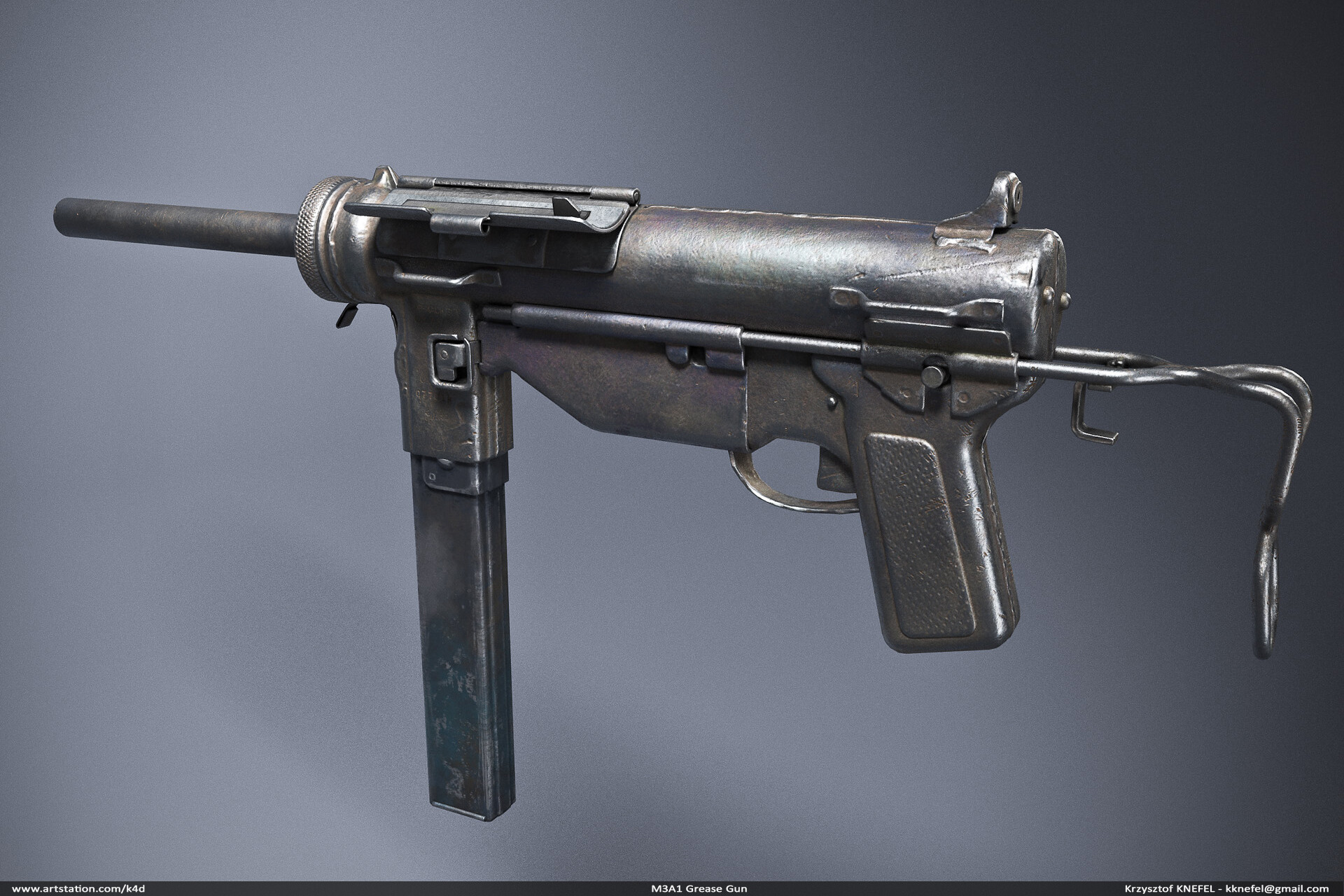 Krzysztof Knefel - M3A1 Grease Gun