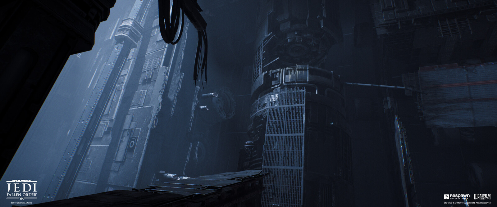 Joseph Bieschke Star Wars Jedi Fallen Order Crashed Venator