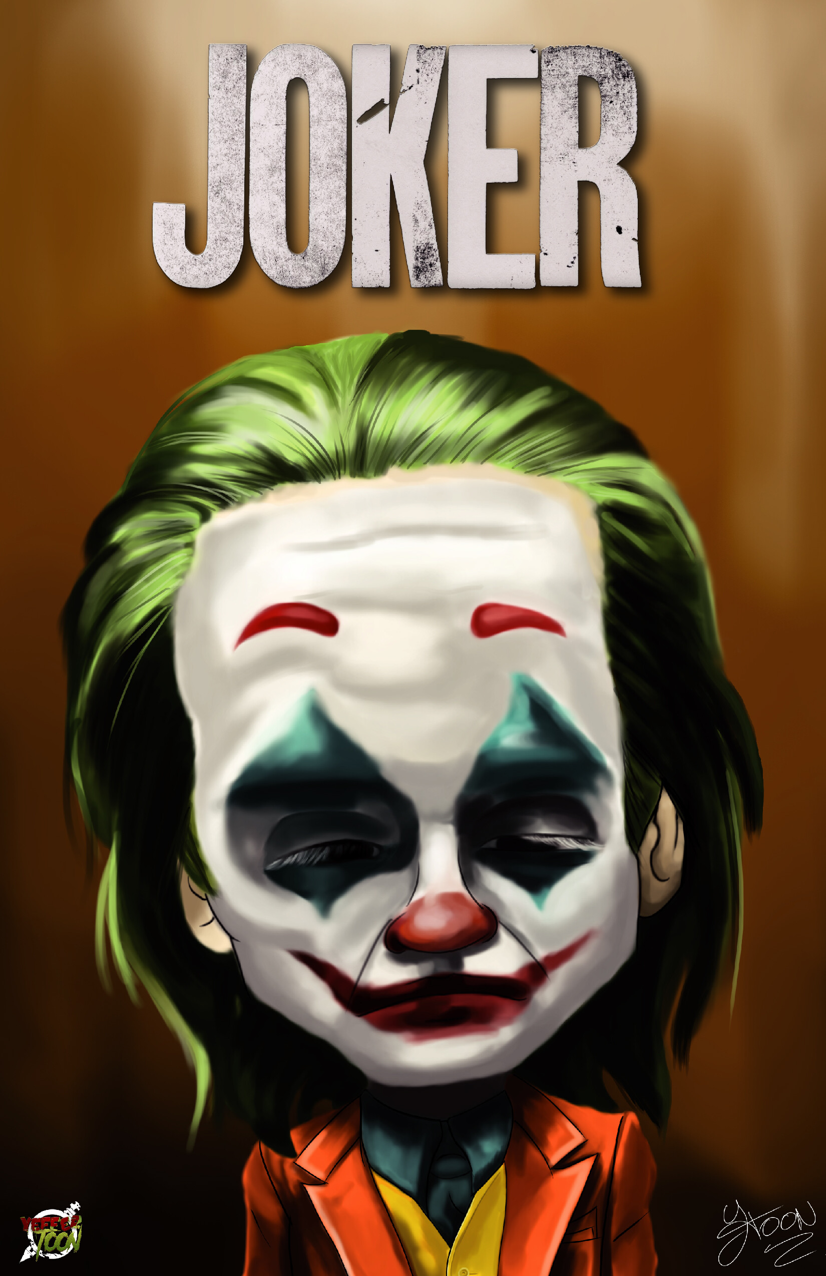 ArtStation - Caricatura del Joker