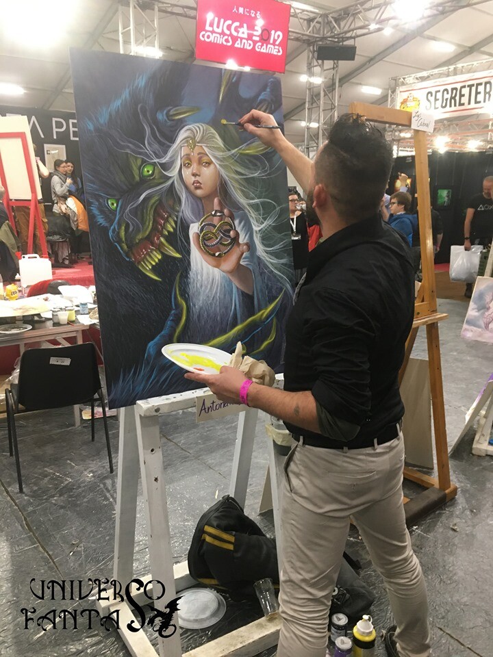 STEP 8 AREA PERFORMANCE LUCCACOMICS&amp;GAMES 2019