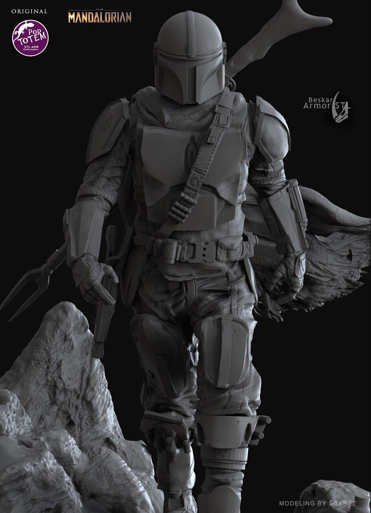 Soarez - THE MANDALORIAN BESKAR ARMOR Soarez - THE MANDALORIAN BESKAR ARMOR