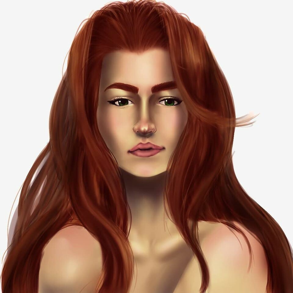 ArtStation Bust Painting Practice