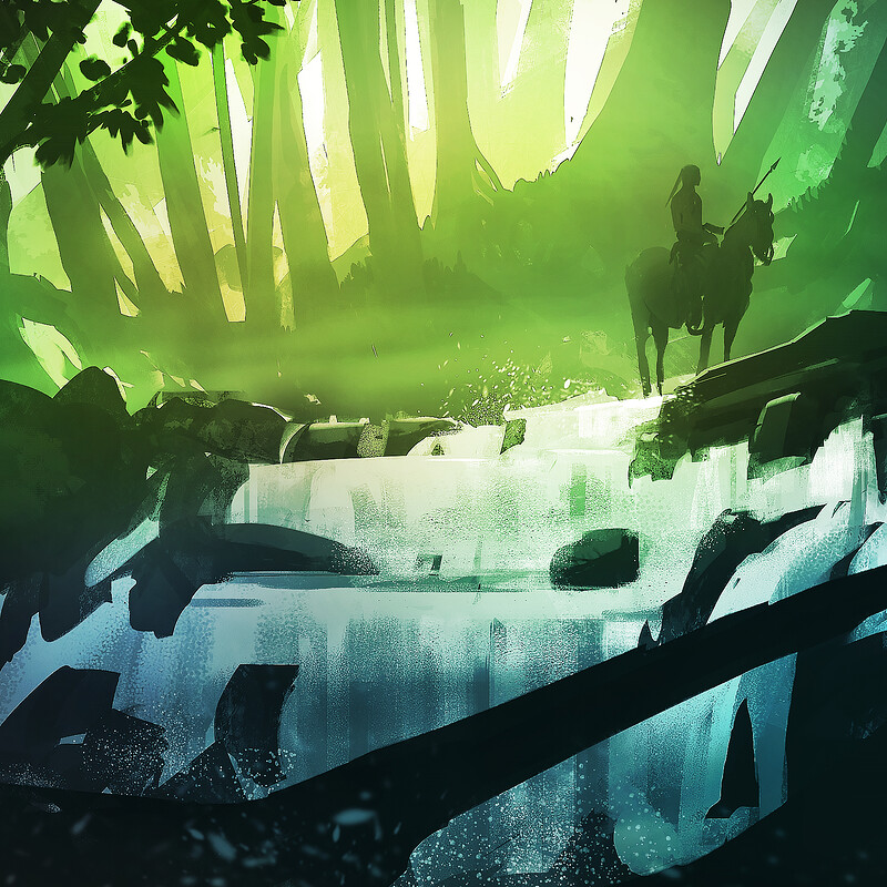 Seeking the old spirit in the forest 