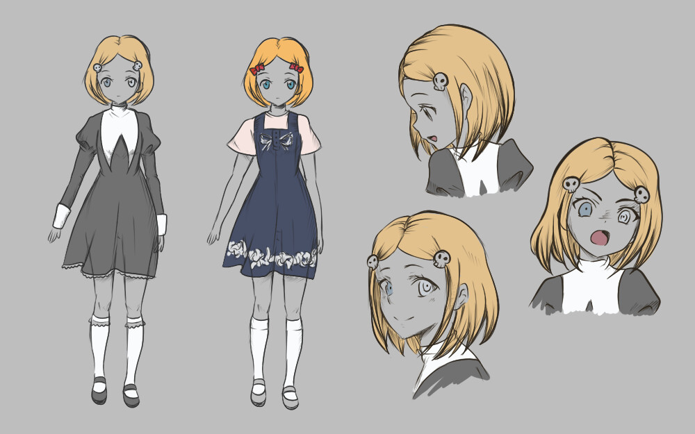 Lenore game Concept Art.