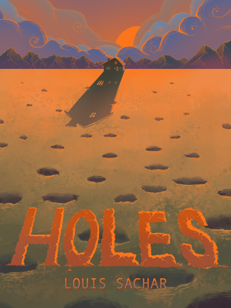 Holes: process behind Designing a book cover. — The Art