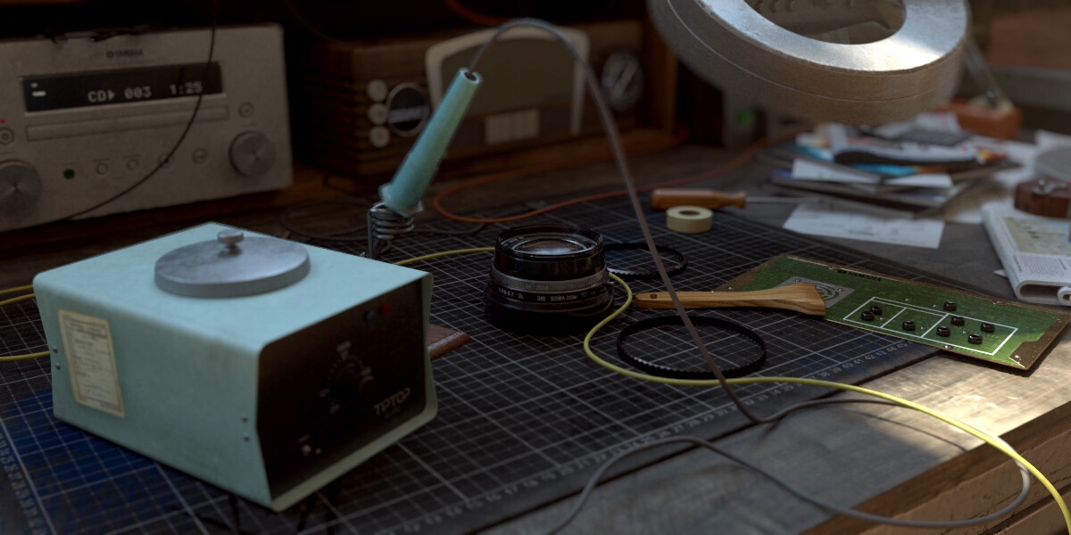 CG5 ACADEMY - VFX Lookdev & Lighting artwork