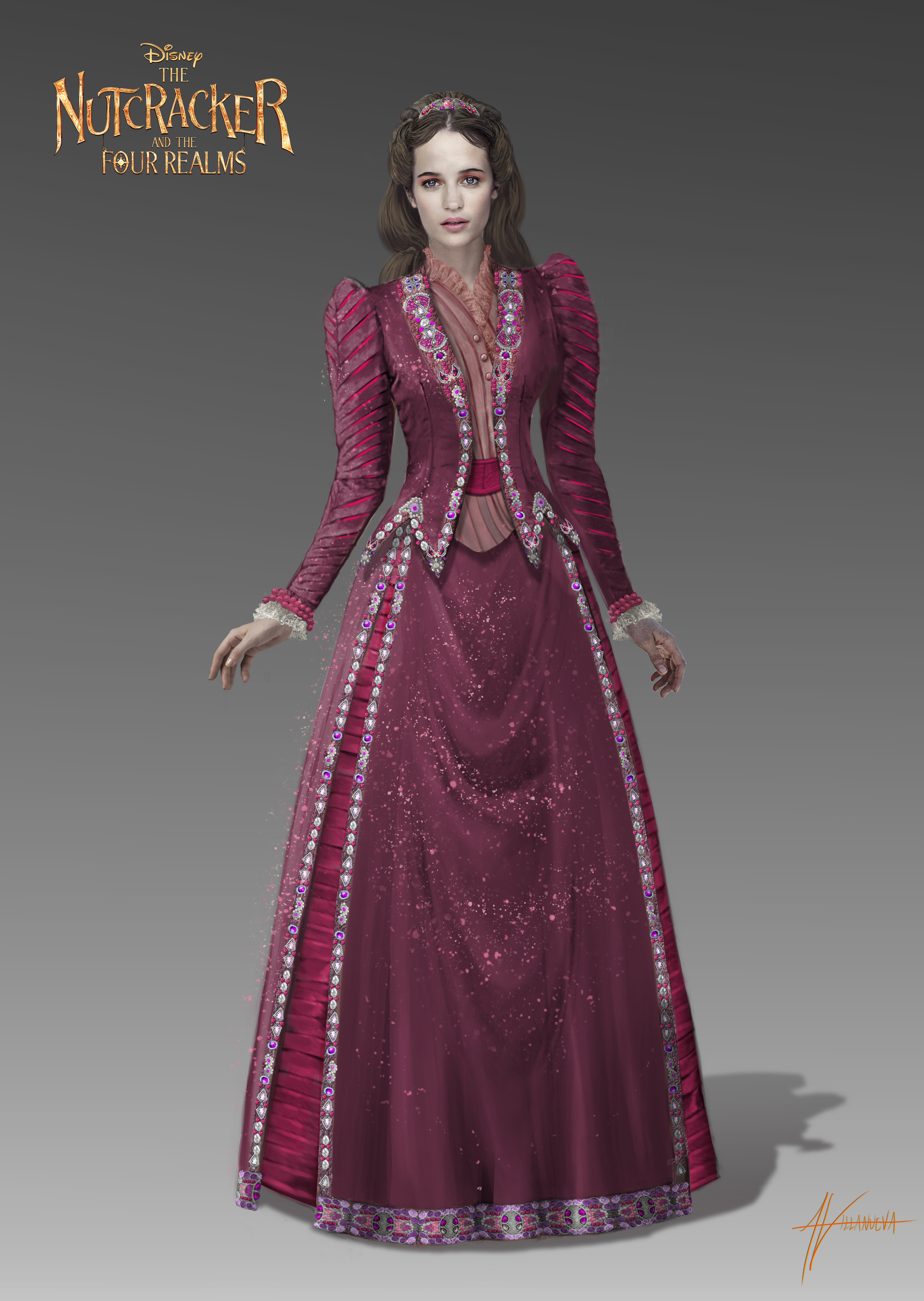 Alan Villanueva Nutcracker and the Four Realms Sugar Plum Fairy Concepts