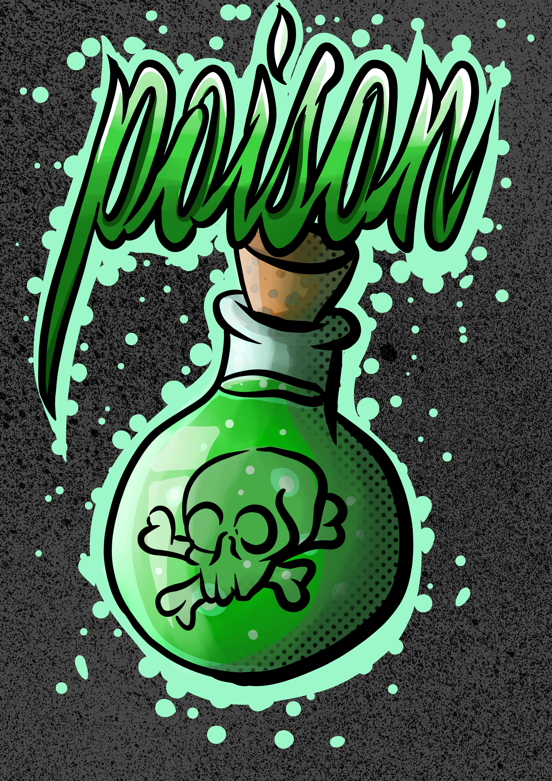 ArtStation Poison sticker