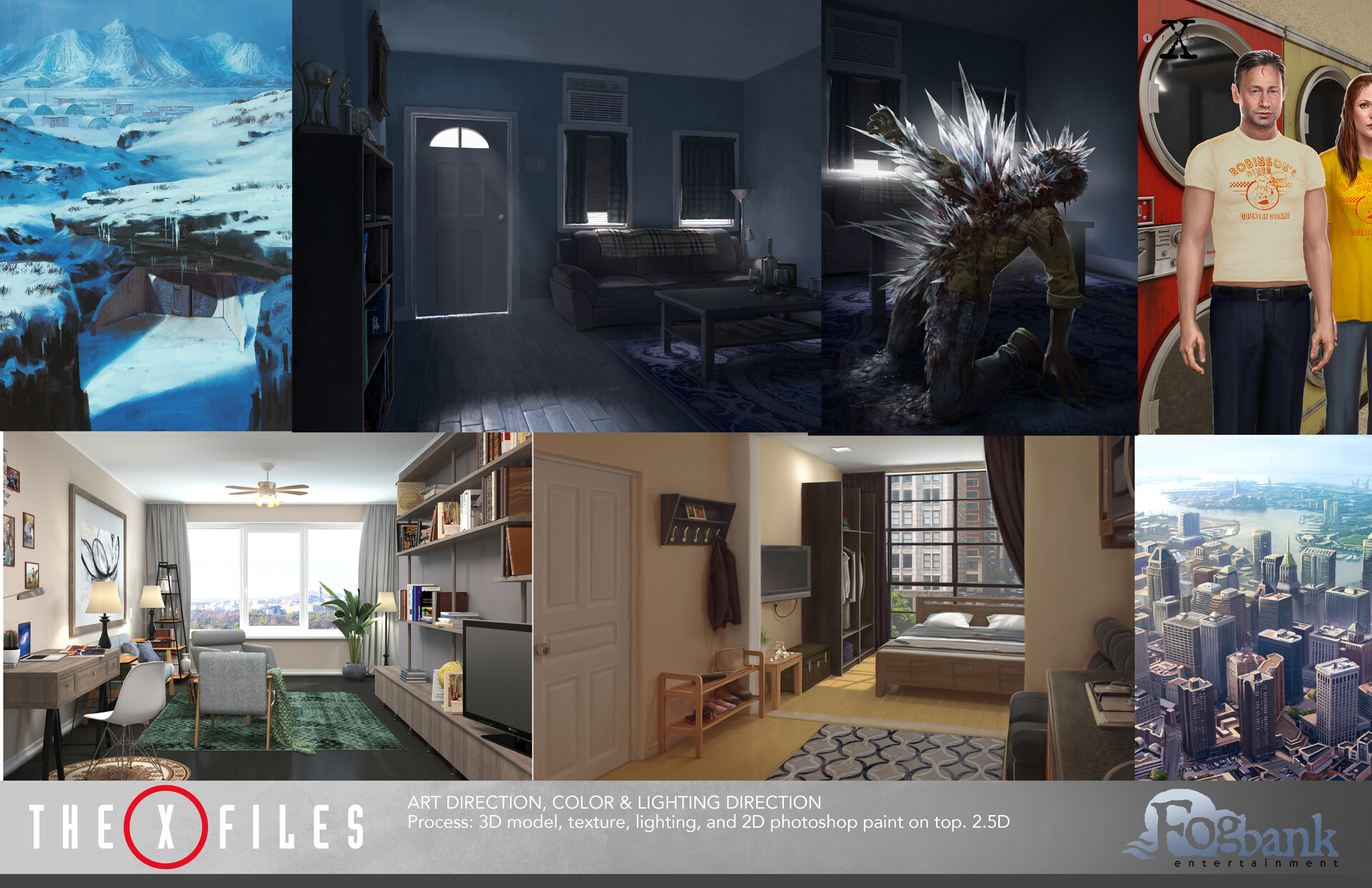 ArtStation - X-Files set design for Storyscape