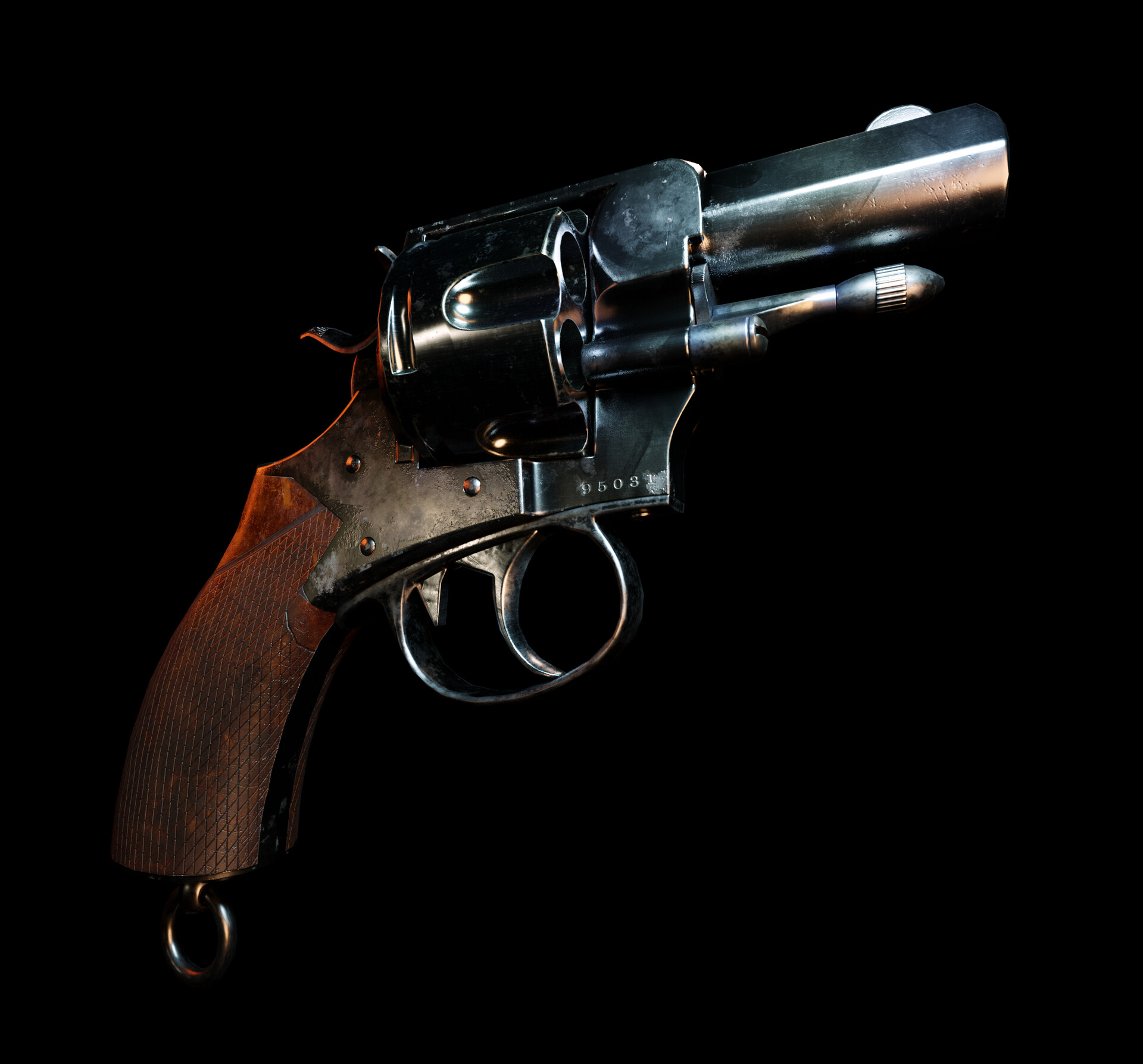 ArtStation - P. Webley & Son Metropolitan Police Revolver