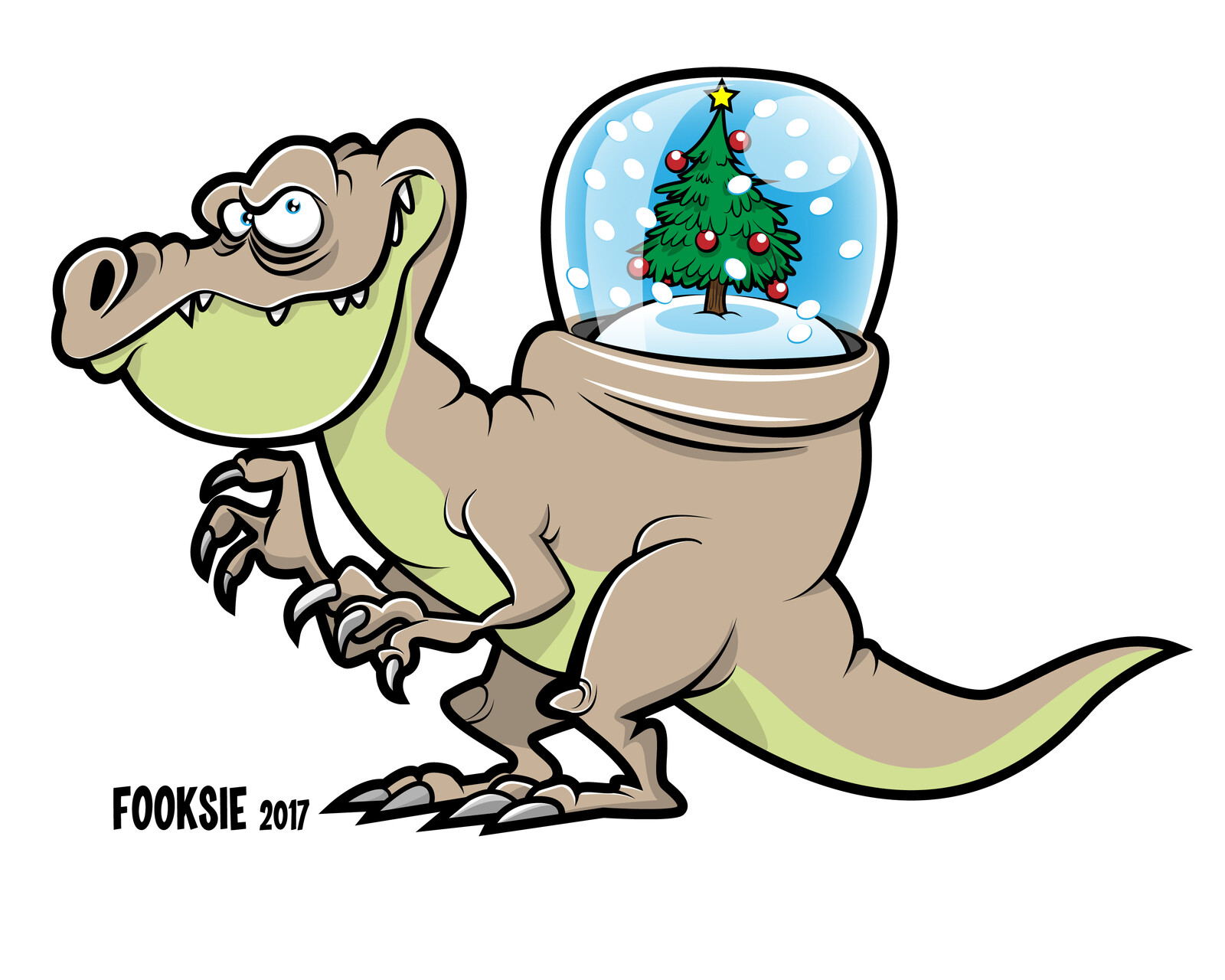 Jerry Fuchs - Snowglobbus Rex