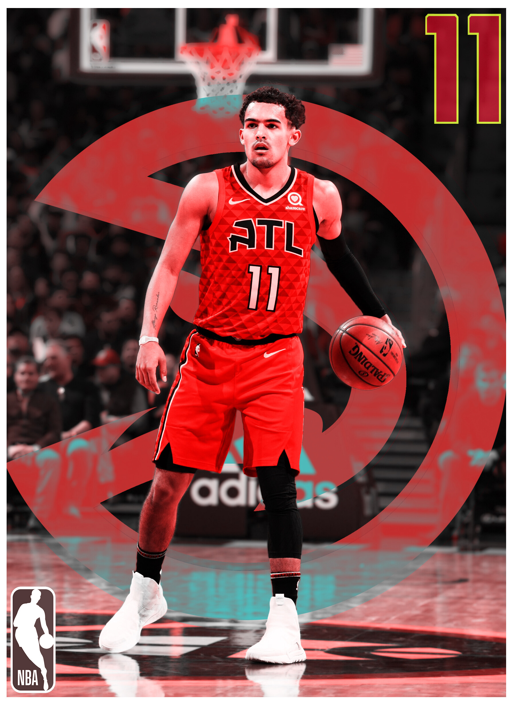 Reply to lachieworthley heres 3 Trae Young Wallpapers I made Atla   TikTok