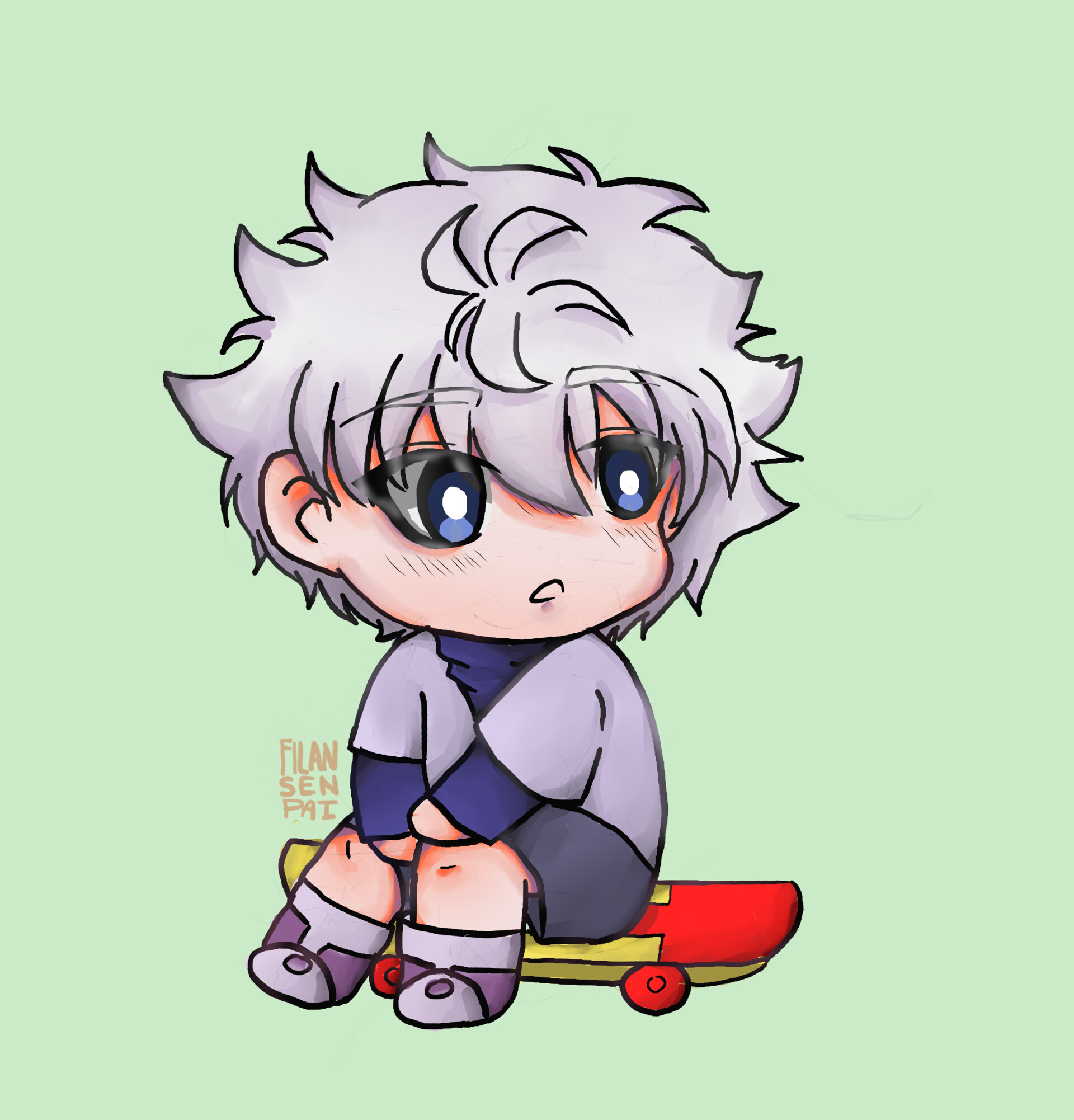 Filan Senpai Killua Zoldyck Fanart