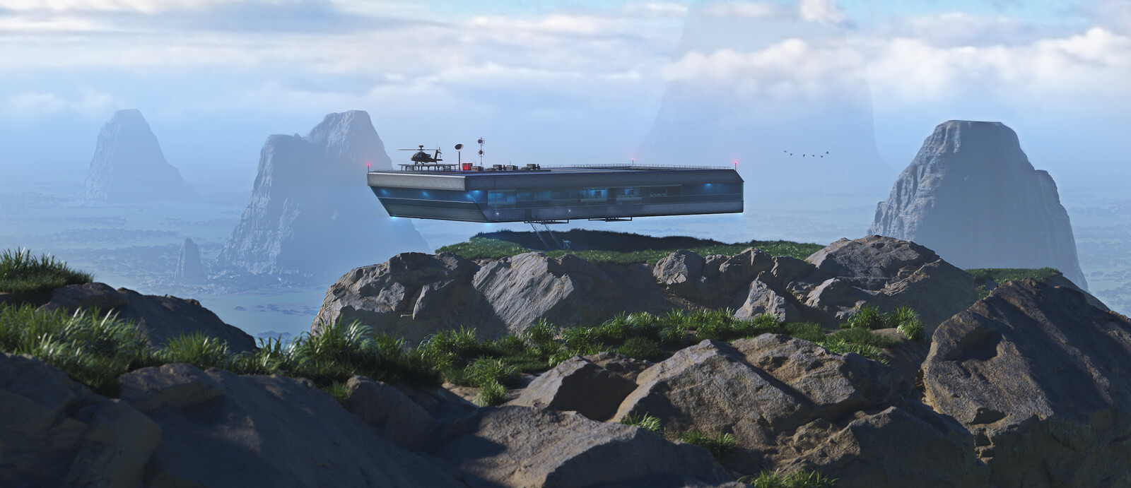 Meanwhile, on a different island...