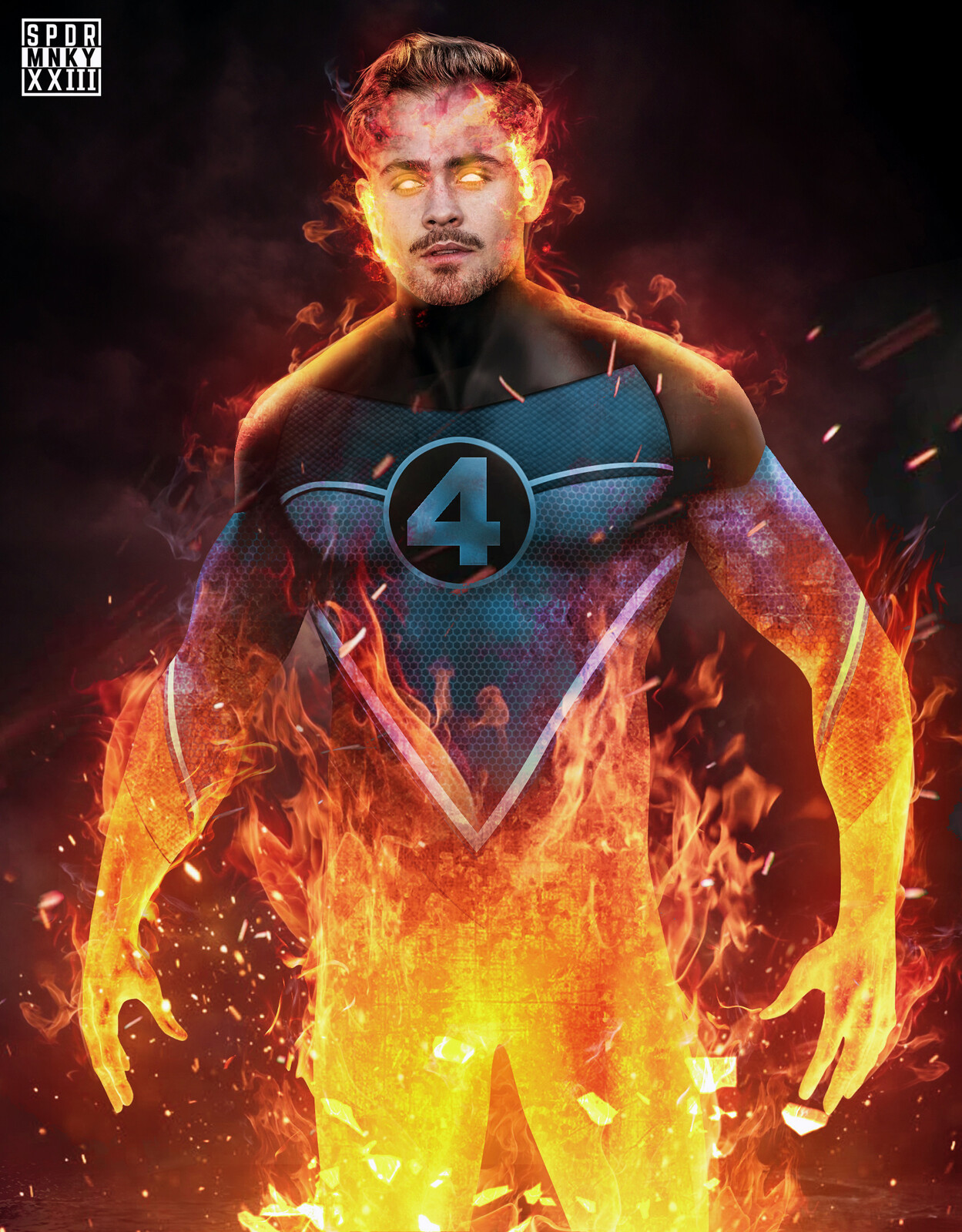 SPDRMNKY XXIII Human Torch