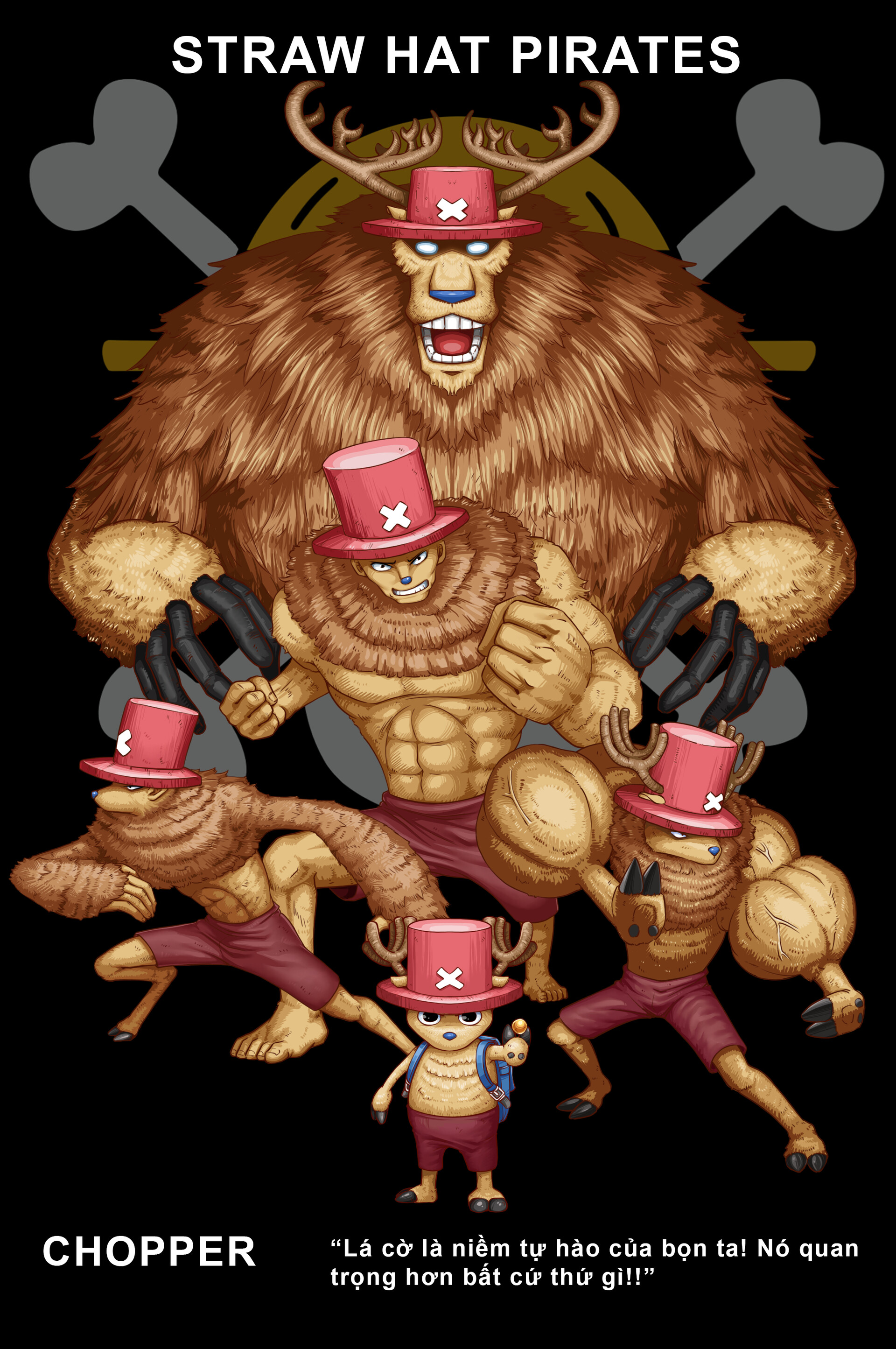 Artstation Tony Tony Chopper Bitt S Art