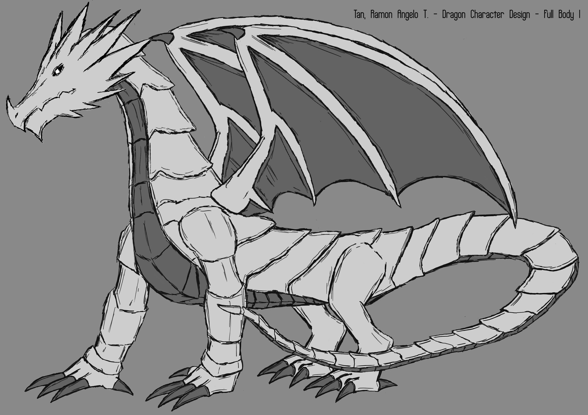 Artstation Dragon Character Design