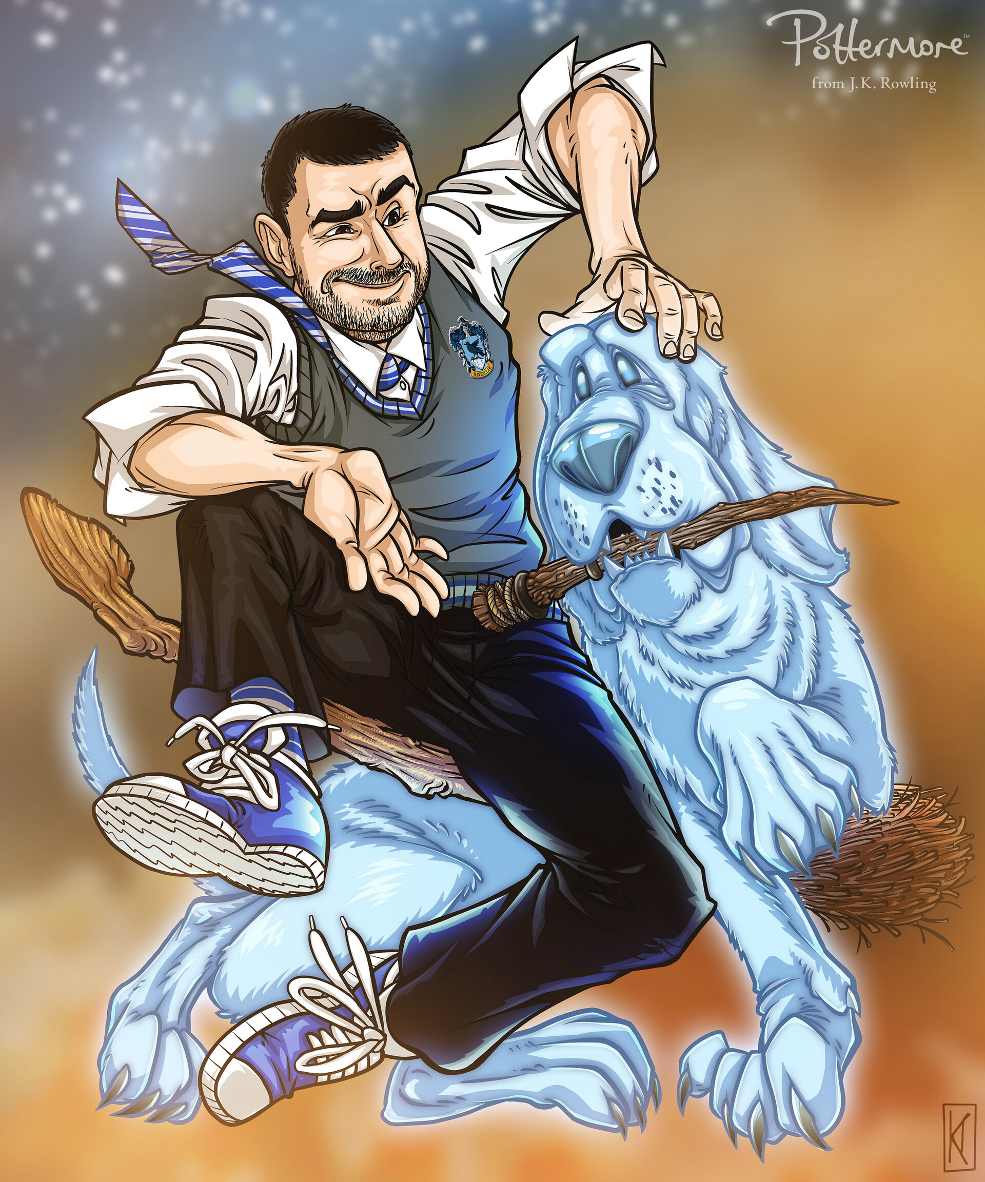 Artstation Draw Myself As A Harry Potter Character Pottermore Kristiyan Atanasov I'll show you how to cartoon yourself in procreate in this easy tutorial. draw myself as a harry potter character