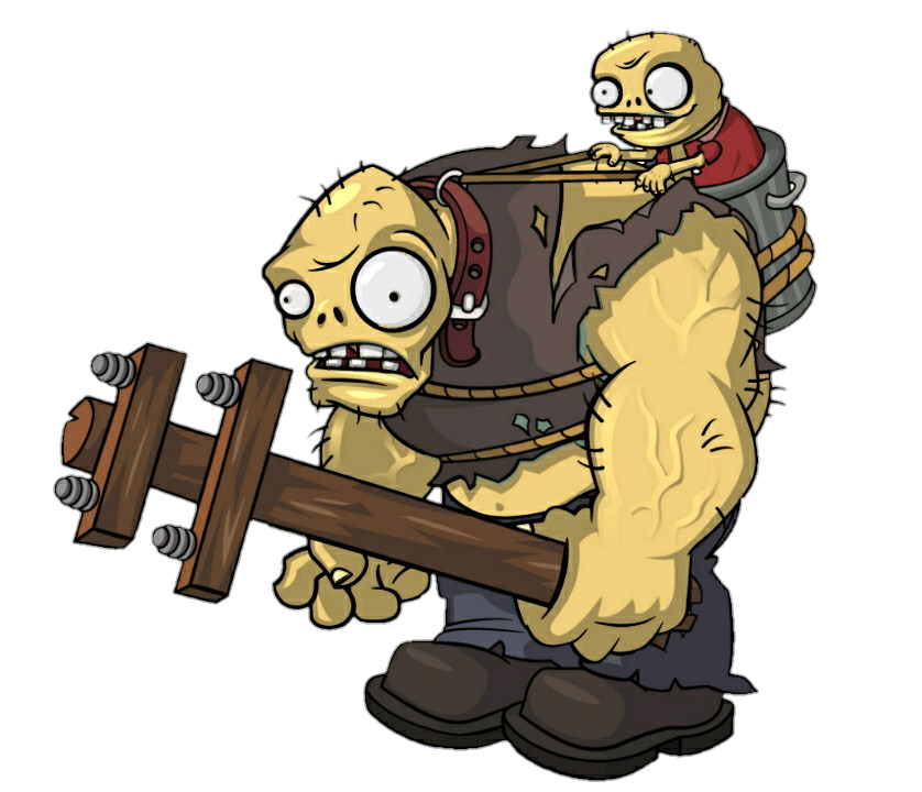 ArtStation - Plants Vs Zombies Human Gargantuars