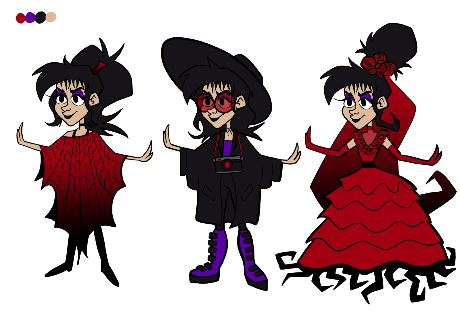 Artstation Lydia Deetz Redesign Megan Nelson