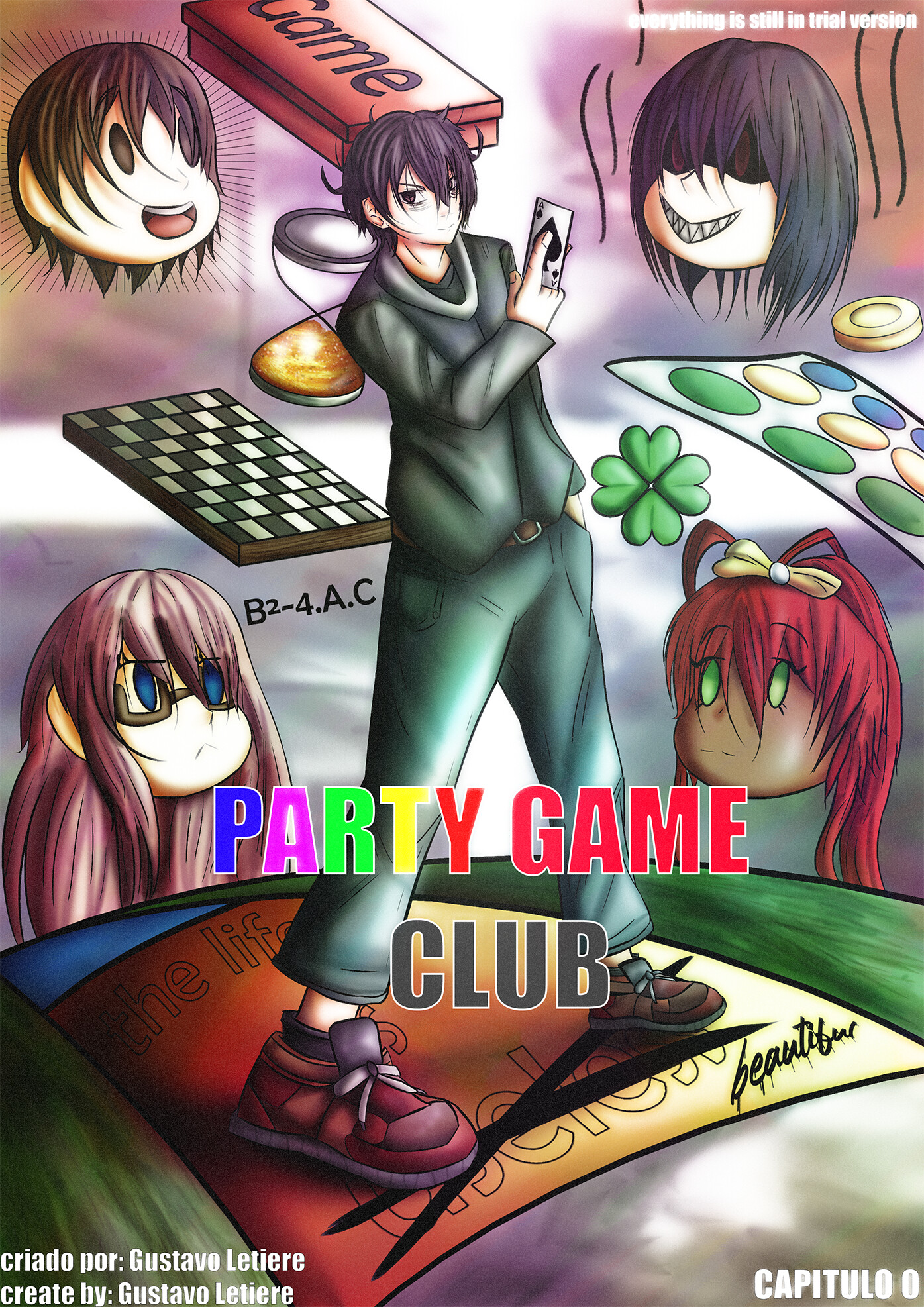 Artstation My First Cover For My First Manga Gustavo Almeida