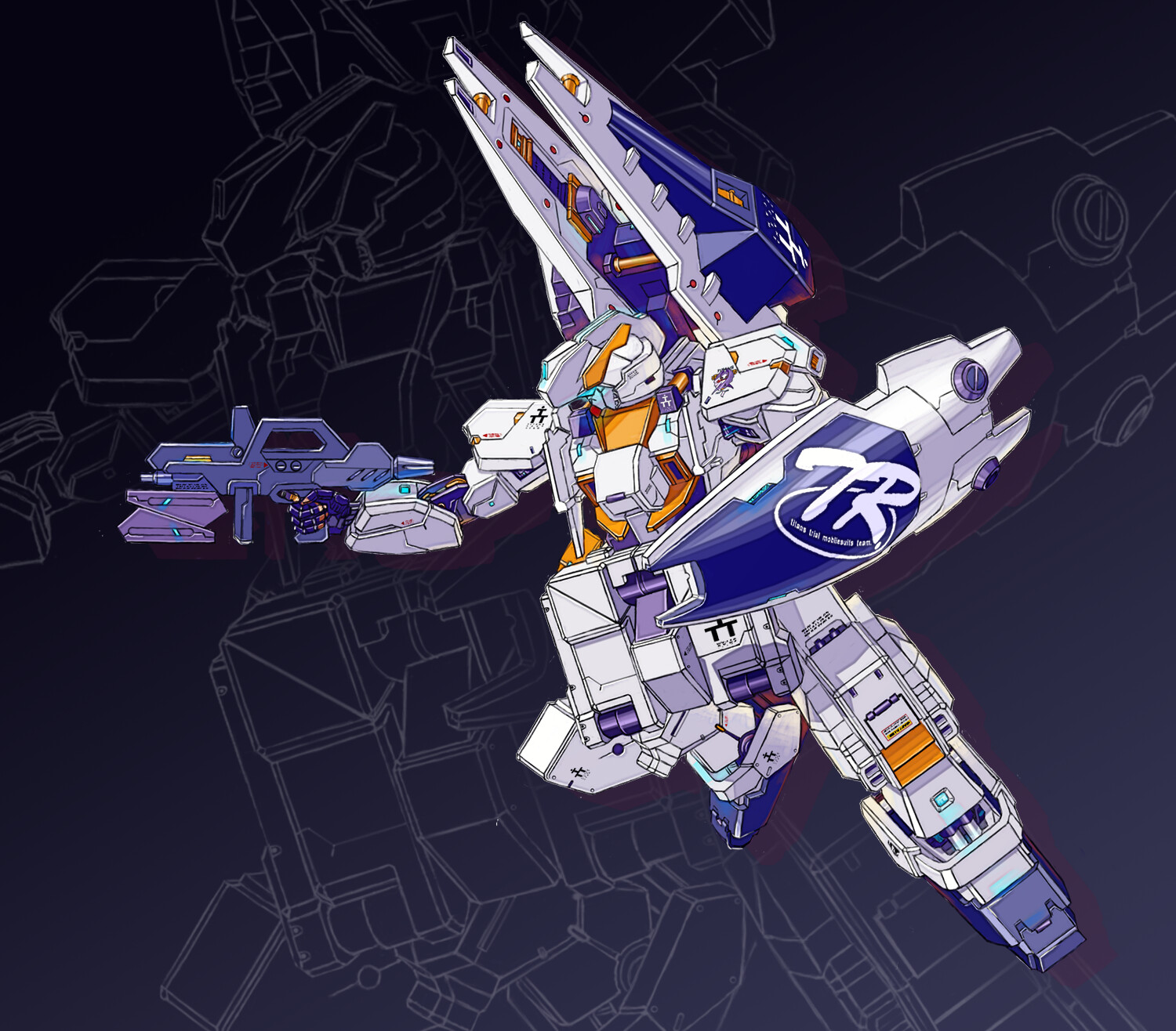 彭 彭 Gundam Tr 1 Advanced Hazel Rx 121 2a