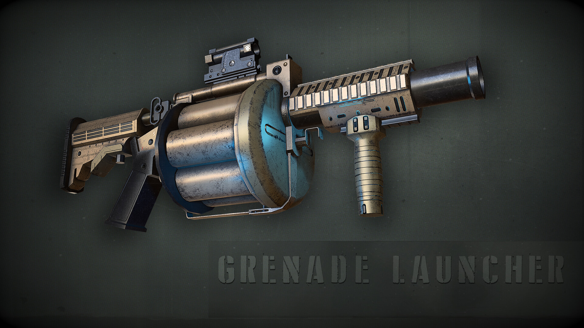 ArtStation - Grenade launcher