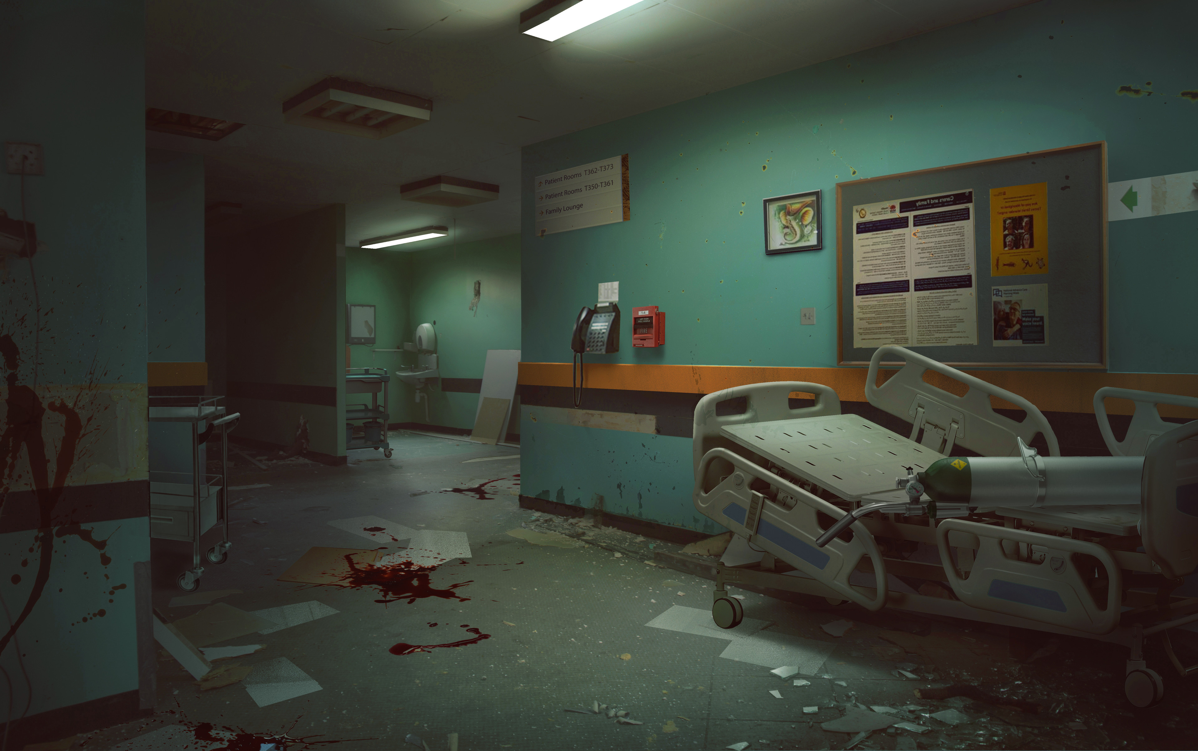Apocalyptic hospital - 3 days after the disaster 