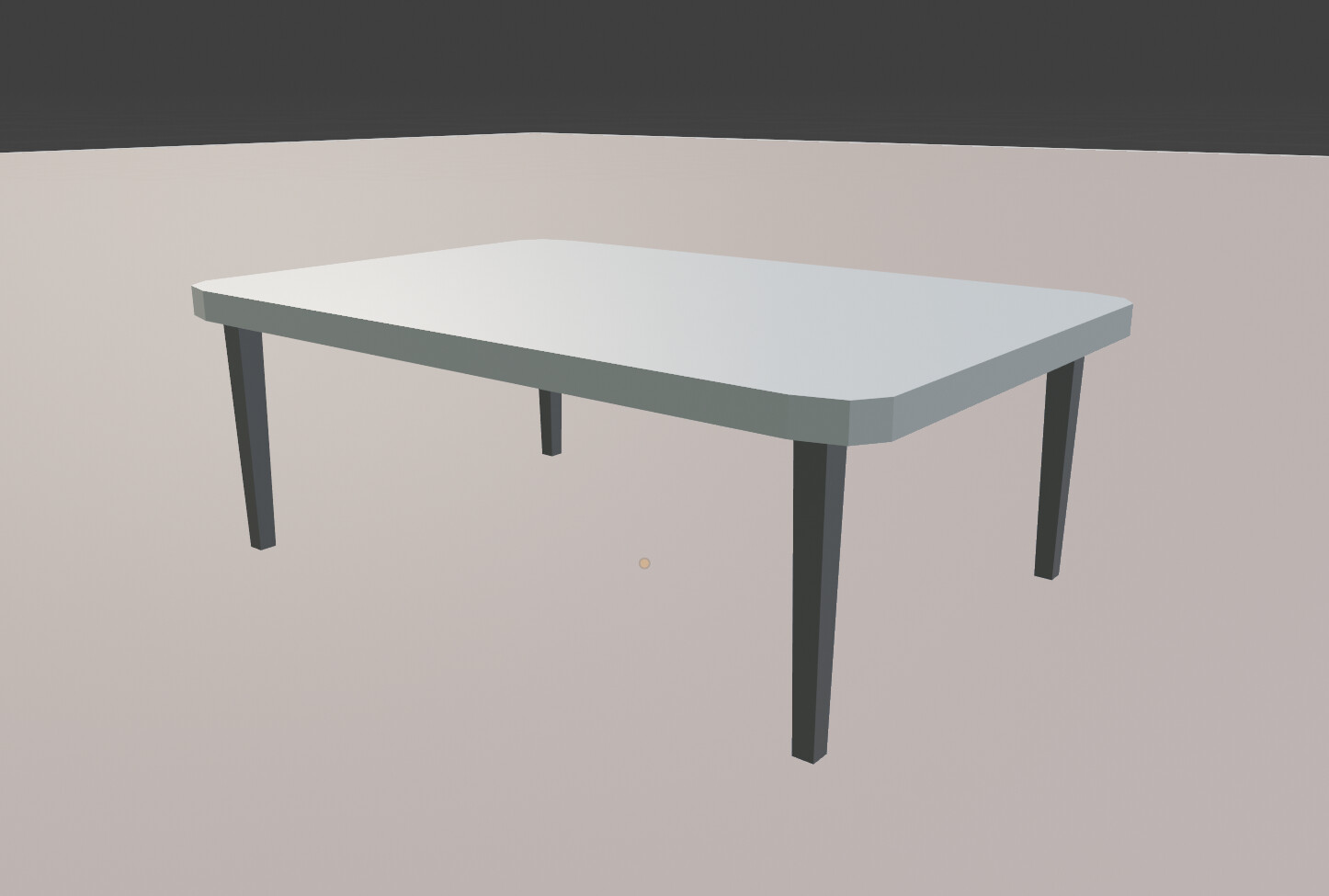 A fine table fit for the halls of Ikea. 