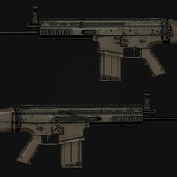 Artstation Weapon Ak 47 2 Quadro Game Studio