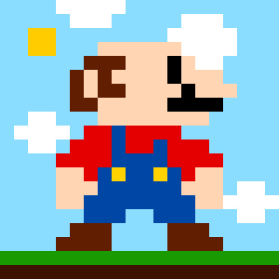 ArtStation - Bald Mario