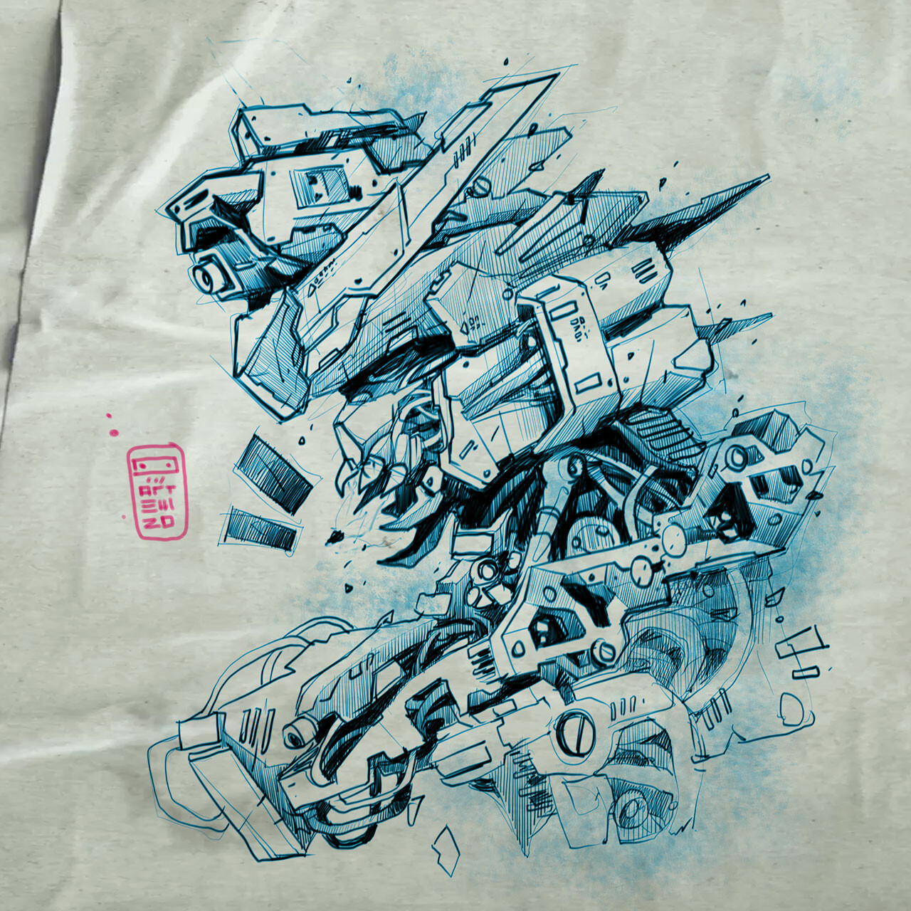 Artem Solop - Cyber Monster Gundam