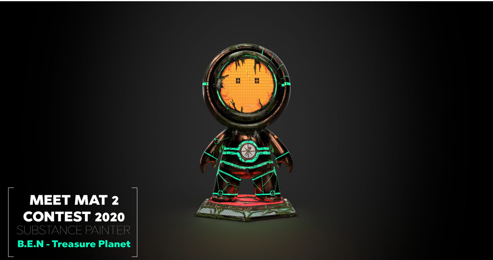 Margaux Cornelissen Meet B E N Substance Painter Contest 2020