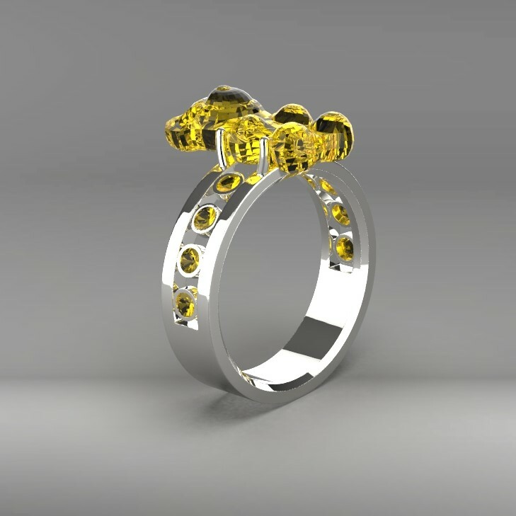 Brendon Burke Gummy Bear Rings