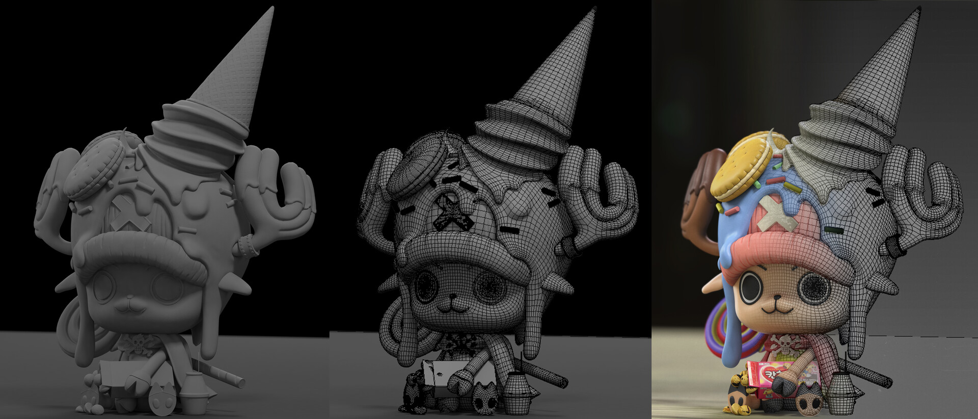 ArtStation - Tony Tony Chopper From One Piece, STL