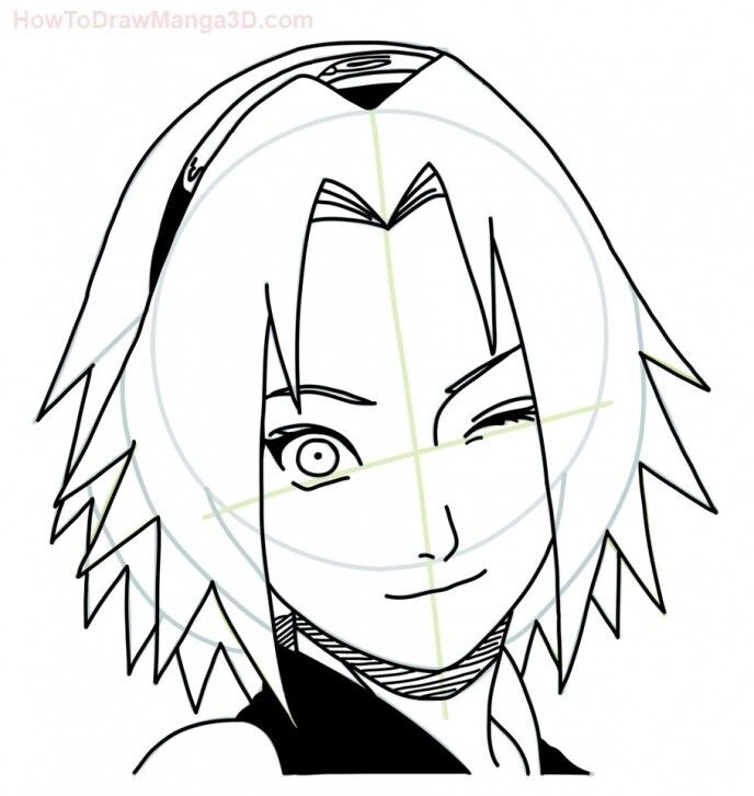Naruto Sakura Drawing At Getdrawings - Sakura Haruno Easy Drawing, HD Png  Download - vhv