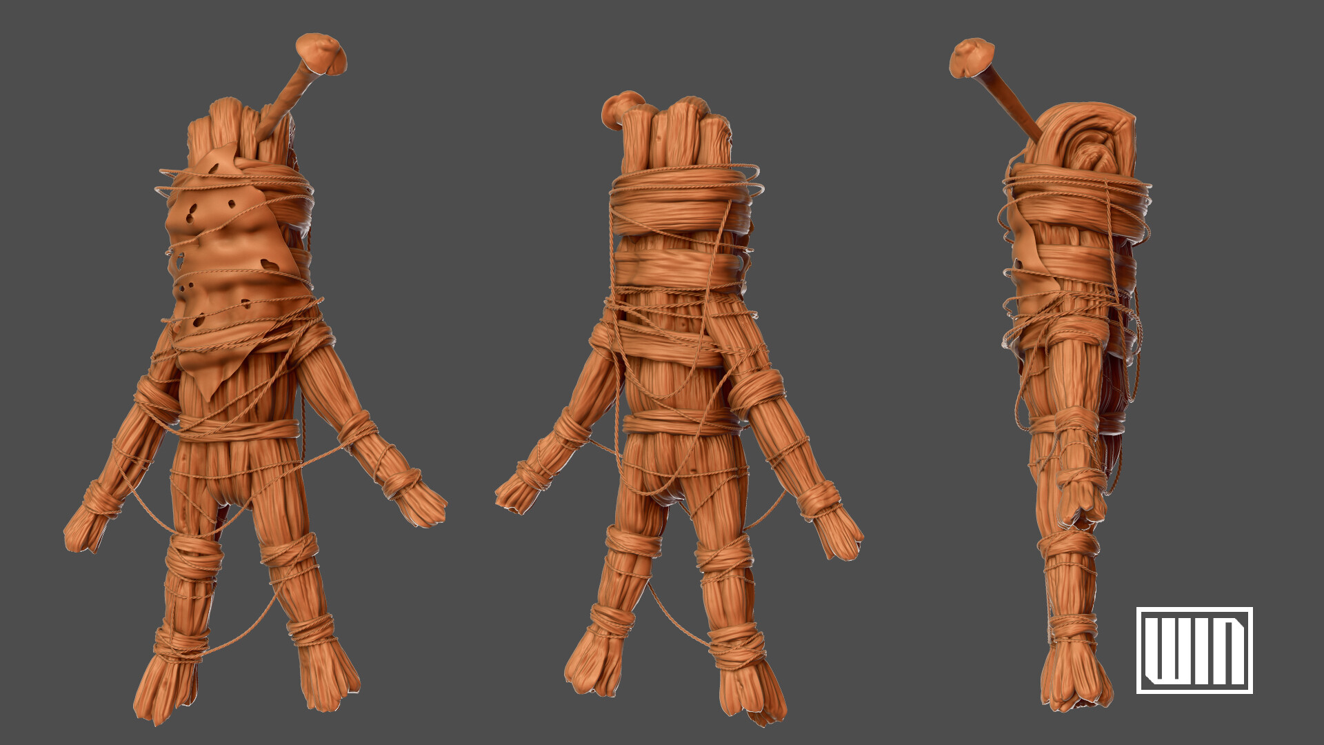 Kawin Paopooree - Voodoo Doll : HSH game asset