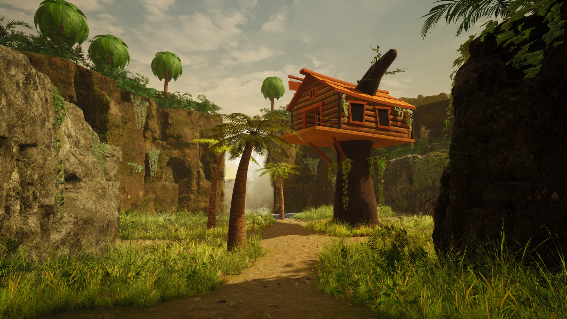 Guadalupe Munoz Donkey Kong 64 Tree house Remake