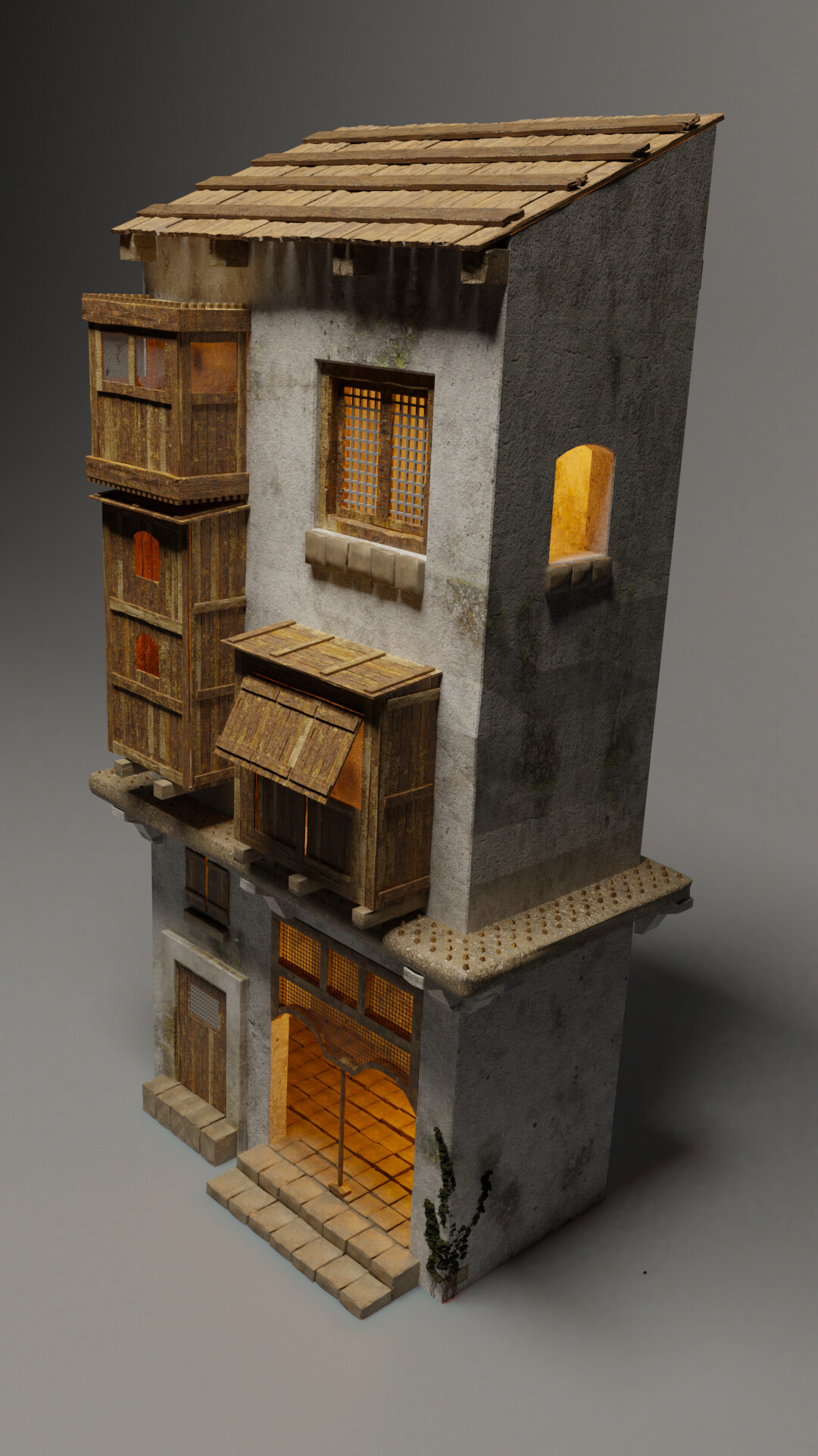 ArtStation Old style building