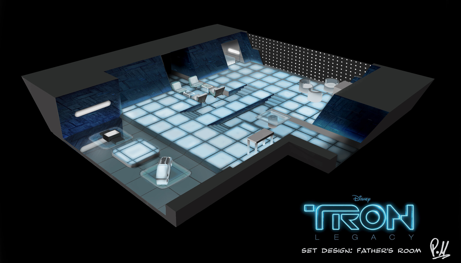 Tron legacy set 2025